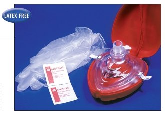 AMBU CPR POCKET RESCUE MASK W/ O2 INLET