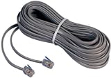 AT&T 15910 25-Foot Clear Line Cord - Satin Silver