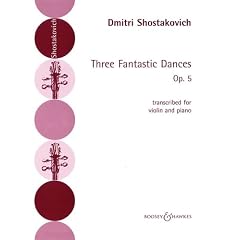 3 Fantastic Dances, Op. 5