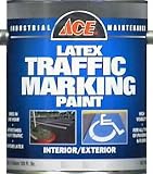 ACE PAINT 268A106-1 LATEX TRAFFIC MARKING PAINT RED GALLON