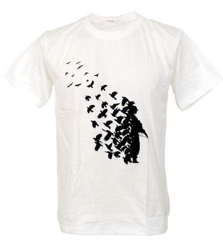 Tshirtmystyle- Pigeon Soldier Peace Love Man Banksy t-shirt