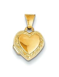 14k Heart Locket