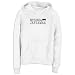 Sweatshirt Woman White Elegant Flag 