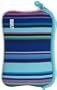 BUILT Reversible Neoprene Kindle Cover (Fits Kindle Keyboard), Bowery Stripe and Scuba Blue