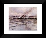 IMAGE OF View of Venice 20x24 Framed Art Print by Boldini, Giovanni