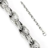 316L Stainless Steel Snake Skin Bracelet - Length 8.27