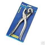 Electronics : REVOLVING PUNCH PLIERS plier leather hole belt holes