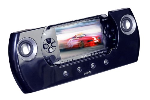 Childrens Toyshop  Video Games : Logic3 Black SoundStation (PSP)