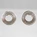 Round Spiral Sterling Silver Post Earring, #8983