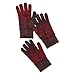 Verloop Trio Touchscreen Gloves / Texting Gloves Warm Knitted - Plum/Red,One-Size