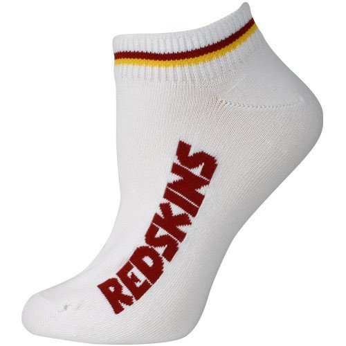 Washington Redskins White Ladies (529) 9-11 Ankle Socks