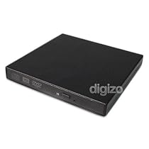 Slimline USB External CD RW DVD ROM Drive for Laptops, Desktop and Netbooks