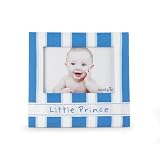 Mud Pie Baby Little Prince Photo Frame, Striped... by Mud Pie
