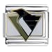 Pugster Enamel Paint NHL Pittsburgh Penguins Stainless Steel Pro Sports Licensed Italian Charm Link Image