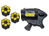 Wanted Christmas Party Popper, Plastic Black
