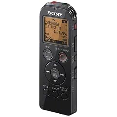 SONY ステレオICレコーダー UX523F FMチューナー付 4GB ブラック ICD-UX523F/B