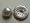 Maddys Ring Zauber Basis Top XL f. Wechselring weisse Perle & Silber Scheibe 2 Teile!