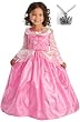 Sleeping Beauty Dress with Wondercharms Necklace - LARGE (5-7)