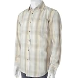 Joseph Abboud Long Sleeve Mens Plaid Shirt