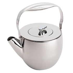 Bodum Columbia 32-Ounce Thermal Tea Press, Stainless Steel