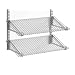 Rubbermaid 3H94 Configurations Shoe Shelves, Titanium