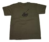 Big Tank (Army Green) - Soviet Retro Skate Tee