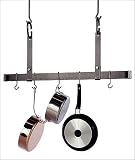 Review Enclume PR11-48 HS / Enclume PR11-48-HS 48-Inch Adjustable Premier Ceiling Rack, Bar Hammered Steel