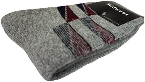 Thick Warm and Supportive Boot Socks for Men. These Novelty Socks are also a Mens Dress Socks Colorful Brand designed for Multiple Occasions.