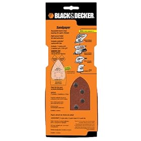 Black & Decker 74-674 Finishing / Detail Sandpaper, 5 Piece
