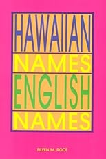 Hawaiian Names--English Names