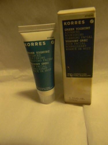 Korres Greek Yoghurt Advanced Nourishing Sleeping Facial 0.34 ounce Travel Size