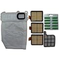 Mister vac A923 18 Staubsaugerbeutel Vlies geeignet Vorwerk Kobold VK 135 / 136 / drei Hepa Filter / Motorfilter / 10 Duftst�bchen, gr�n
