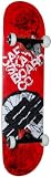 electra Cartel Komplett-Skateboard Shatter, Red, 7,625, 281645/Shatter