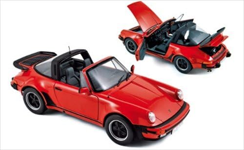 1987 Porsche 911 3.3 L Turbo Targa Red 1/18 by Norev 187546
