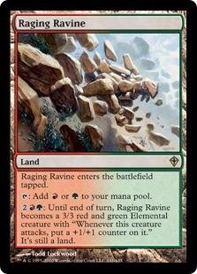 Magic: the Gathering - Raging Ravine - Worldwake - Foil