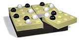 Pentago Game from Mindtwister USA, Black-Natural/Solid Birch