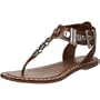 Bernardo Women's Milan Flat Sandal,Tabac,11 M US