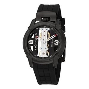Stuhrling Original Men's Mechanical Skeleton Bridge Watch