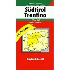 Freytag Berndt Autokarten, S�dtirol, Trentino, Venetien, Gardasee: South Tyrol - Trentino