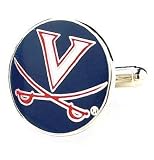 University of Virginia Cavaliers Cufflinks - NCAA College Athletics Sports Themed Formal Wear