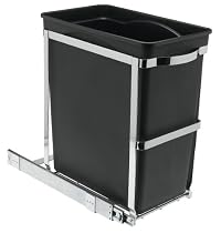 simplehuman CW1124 30 Liter Under-Counter Pull Out Trash Can