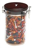 Golf Gifts & Gallery Jar Of Golf Tees