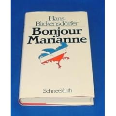 Bonjour Marianne
