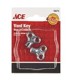 Plumb PAK Corporation AH829-7 Vent Key Bright Finish
