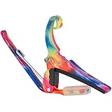 Kyser Quick Change Guitar Capo in Tie-Dye Finish