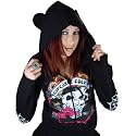Cupcake Cult by Poizen Industries Dont Touch Print Hoodie (Black)