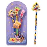Pencil 3 Pack w/Eraser Topper Pooh Case Pack 48