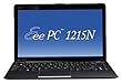 ASUS EeePC 1215Nシリーズ 12.1型ワイド液晶 B5サイズネットブック ブラック EEEPC1215N-W7BK