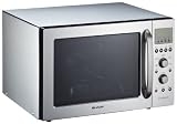 Produkt-Bild: Sharp R-93ST-AA Kombi-Gro&szlig;raum-Mikrowelle / 900 Watt / Grill 1300 Watt / 40 L Garraum / edelstahl