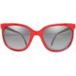 I Ski Alta Classics Designer Sunglasses - Red/Smoke with Silver Mirror